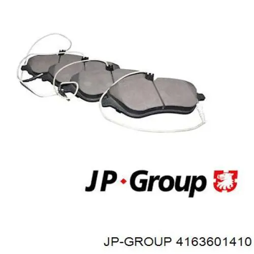 Купить 4163601410 JP Group Колодки тормозные