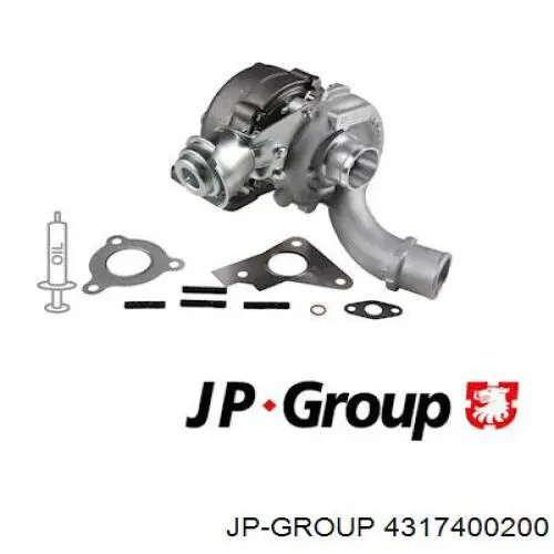 Turbocompresor 4317400200 JP Group