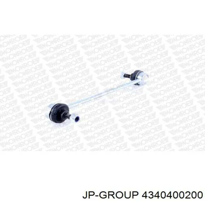 Soporte de barra estabilizadora delantera 4340400200 JP Group