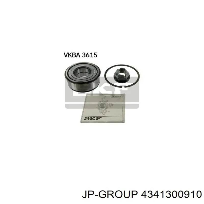 Купить 4341300910 JP Group Подшипник ступицы передней/задней