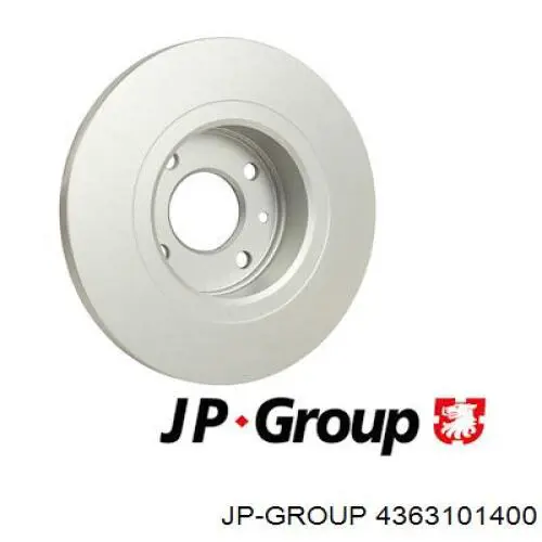 Диск тормозной передний JP GROUP 4363101400