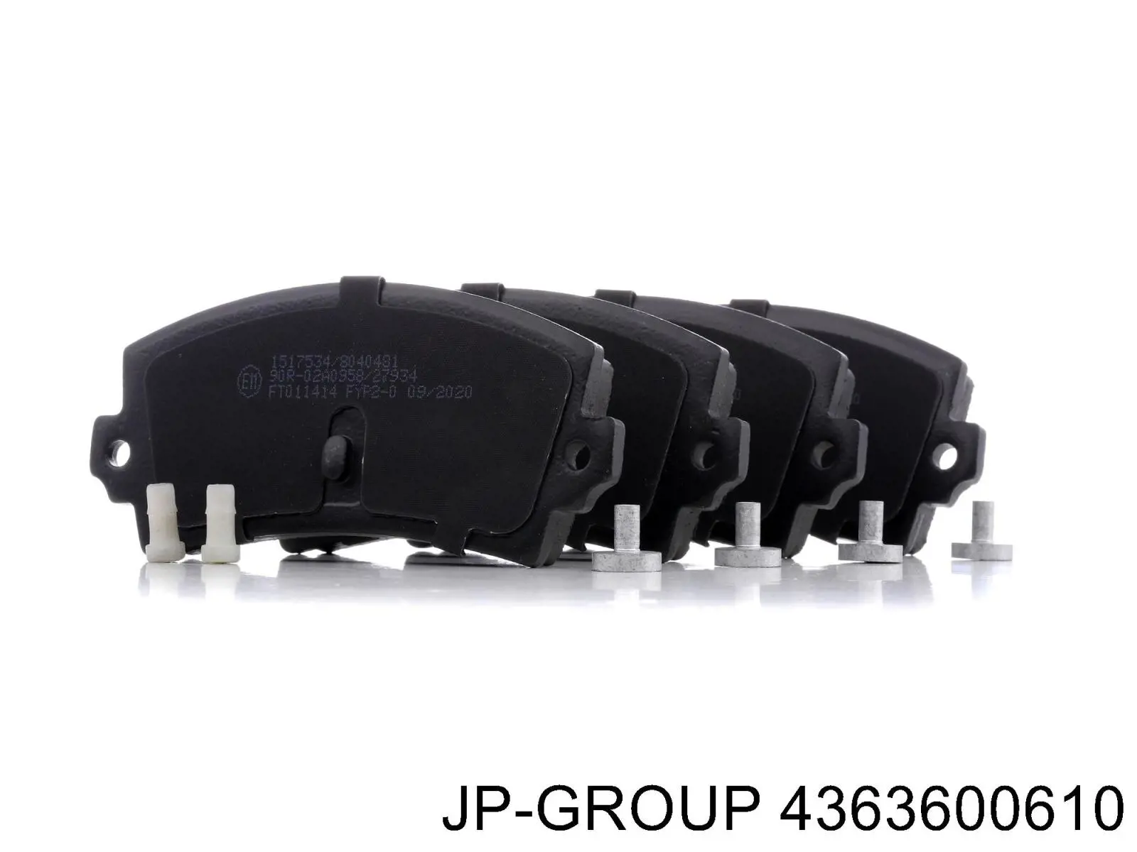 Колодки JP Group 4363600610 цена, от 16.92 USD
