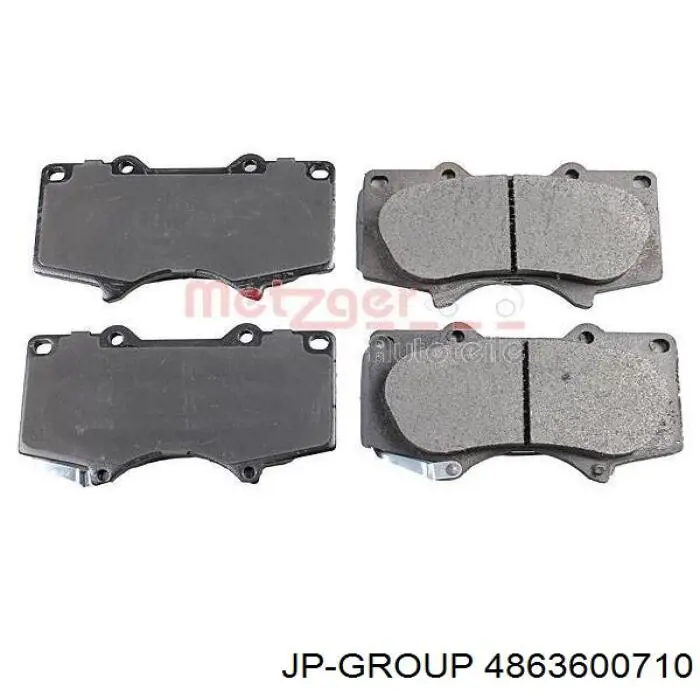 Купить 4863600710 JP Group Колодки тормозные