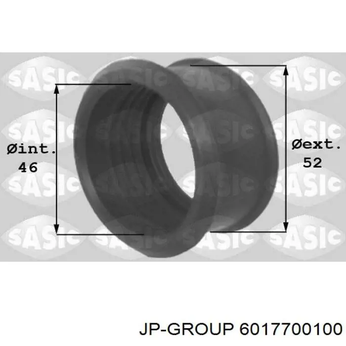 Прокладка турбины, гибкая вставка JP Group 6017700100 цена, от 3.66 USD