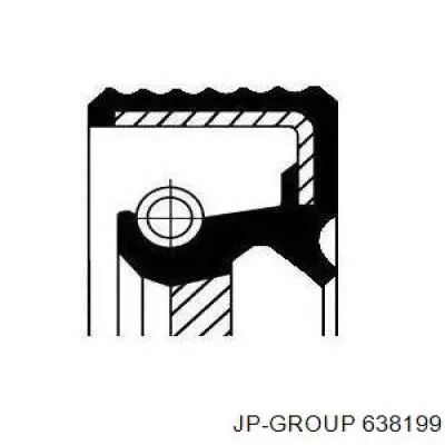 Сальник коленчатого вала JP Group 638199 цена, от 3.32 USD