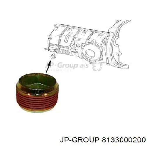 Пробка поддона АКПП 012301127C Porsche