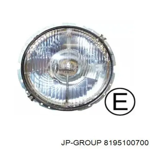 Лампа-фара левая/правая JP Group 8195100700
