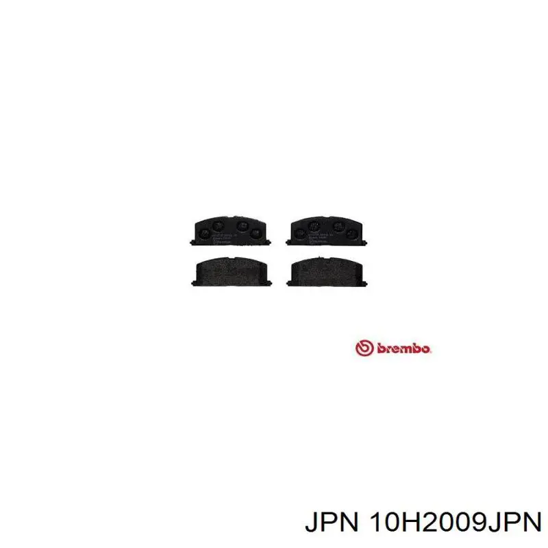 Купить 10H2009JPN JPN Колодки тормозные