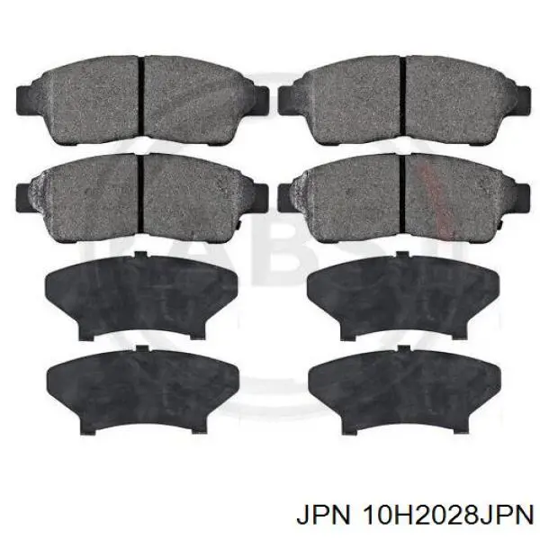Колодки JPN 10H2028JPN цена, от 18.14 USD