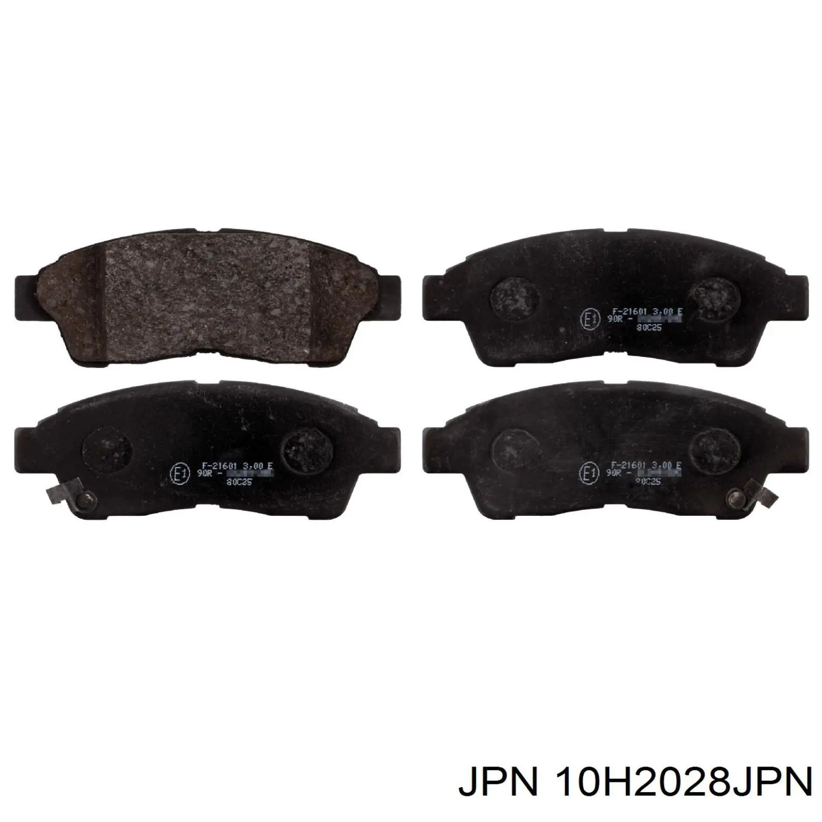 10H2028JPN JPN Колодки передние