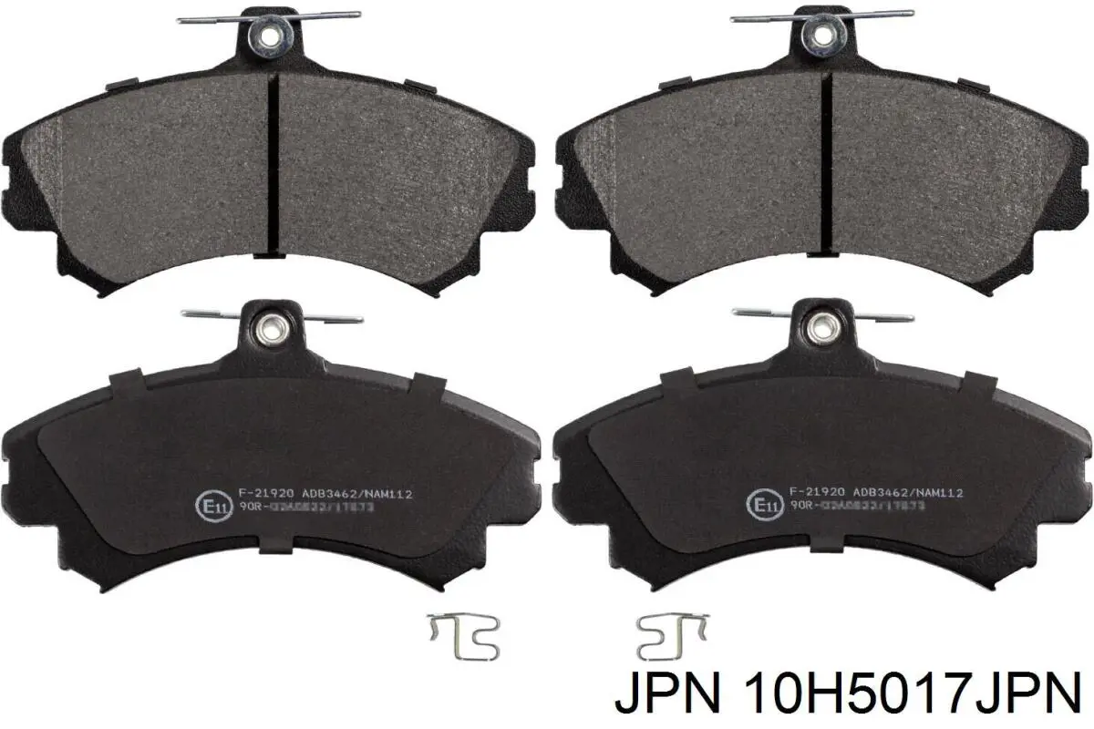 Колодки JPN 10H5017JPN цена, от 16.81 USD