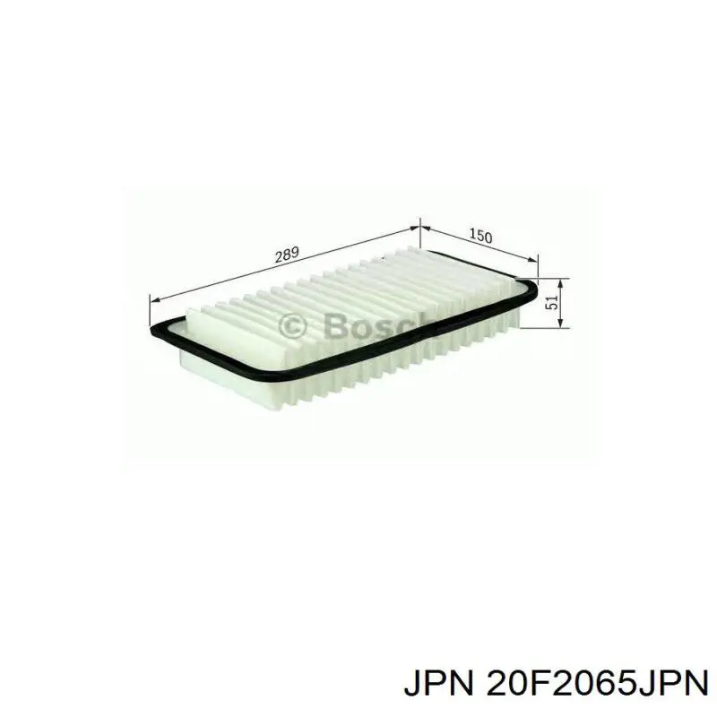 Воздушный фильтр 20F2065JPN JPN