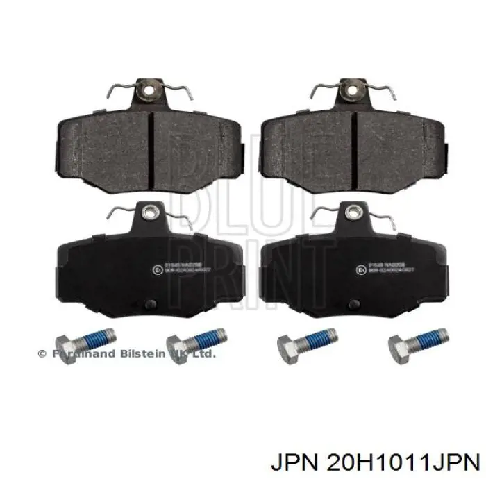 Колодки дисковые  JPN 20H1011JPN цена, от 14.80 USD
