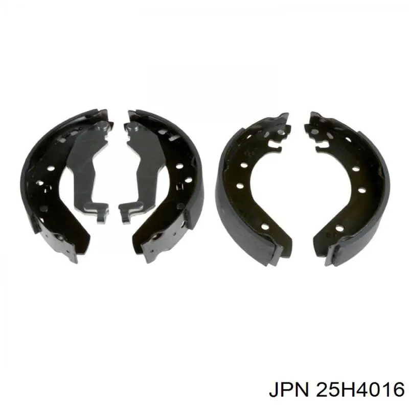 25H4016- JPN колодки тормозные задние барабанные
