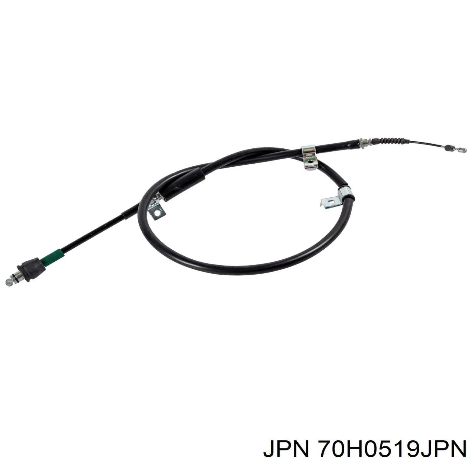 70H0519-JPN JPN трос ручного тормоза задний правый