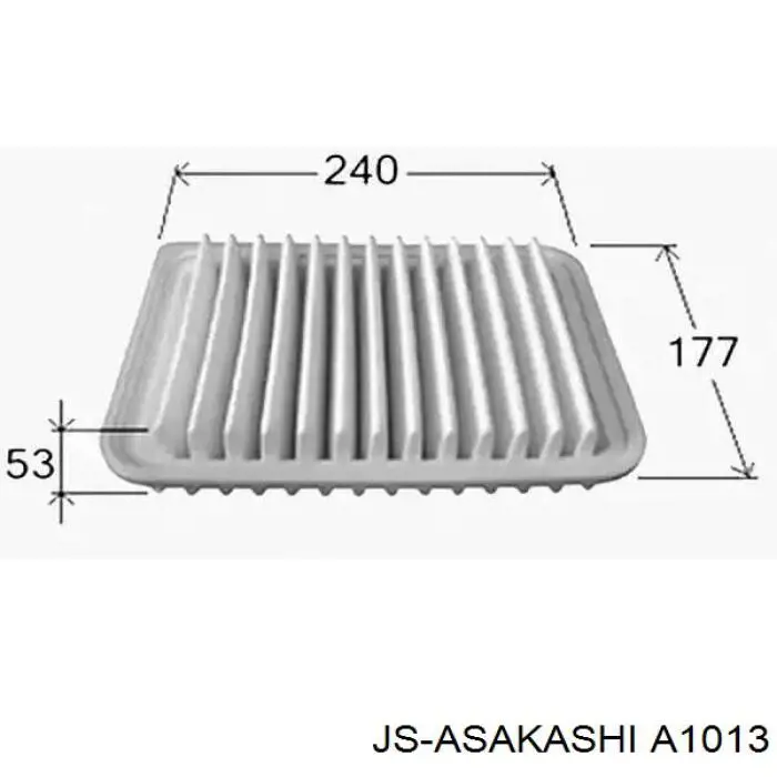 Фильтр воздушный JS Asakashi A1013