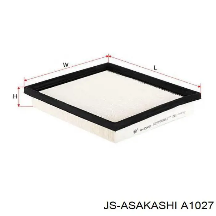 Купить A1027 JS Asakashi Автомобильный фильтр воздуха