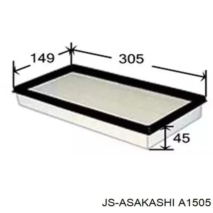 A1505 JS Asakashi filtro de ar