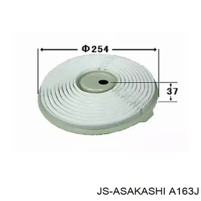 Воздушный фильтр A163J JS Asakashi