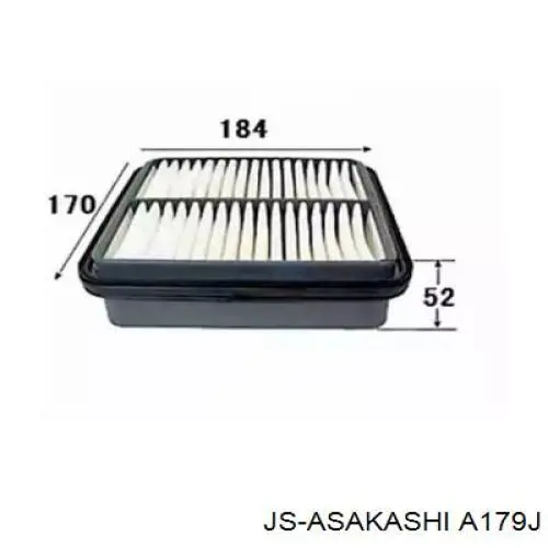 Воздушный фильтр A179J JS Asakashi