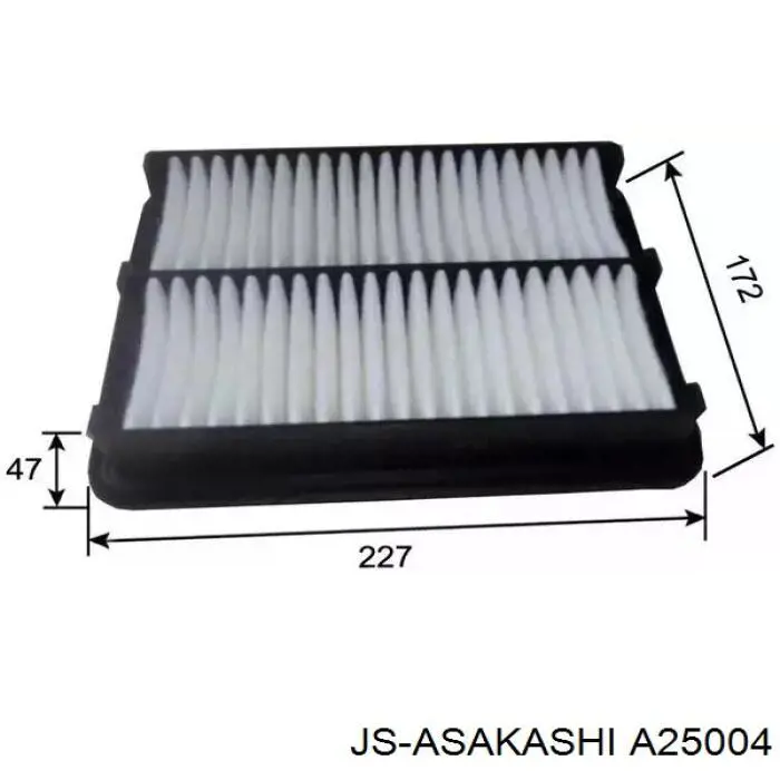 A25004 JS Asakashi filtro de ar