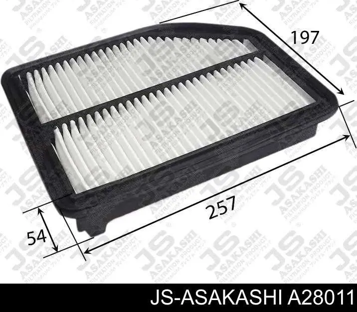 A28011 JS Asakashi filtro de ar