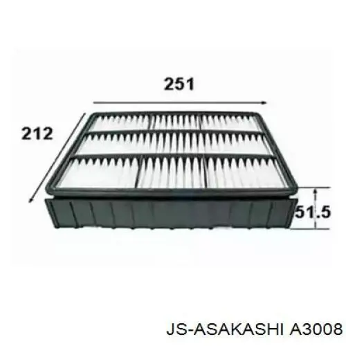 Воздушный фильтр MR571474 Mitsubishi