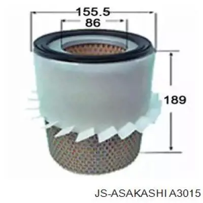 A3015 JS Asakashi filtro de ar