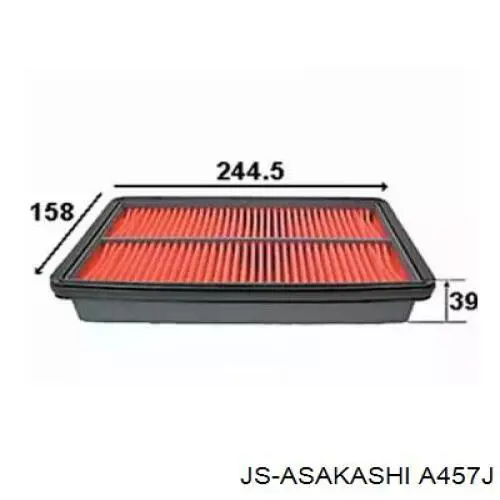 A457J JS Asakashi filtro de ar