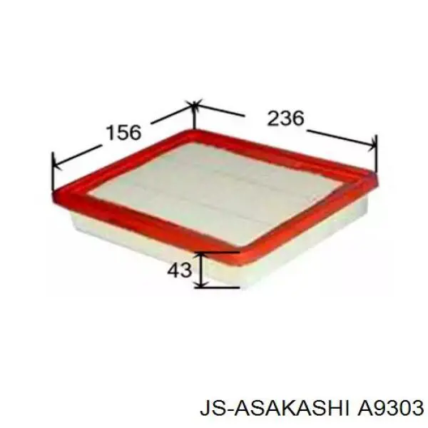 A9303 JS Asakashi воздушный фильтр