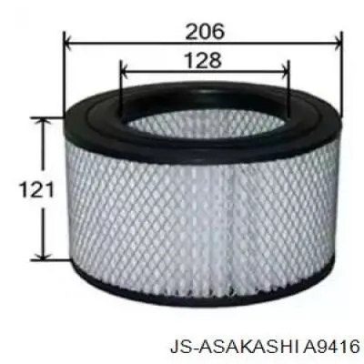 Купить A9416 JS Asakashi Автомобильный фильтр воздуха