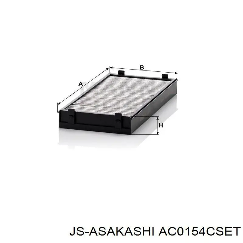 Фильтр воздушный отопителя JS Asakashi AC0154CSET цена, от 14.09 USD
