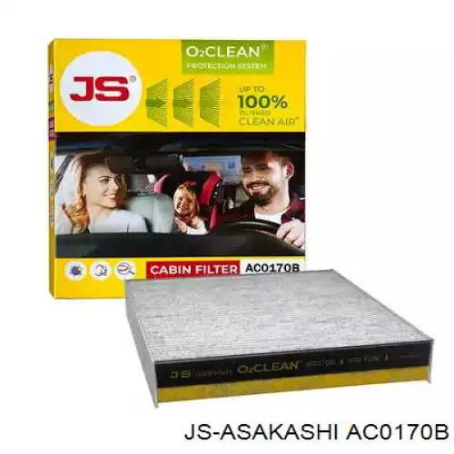 AC0170B JS Asakashi filtro de salão