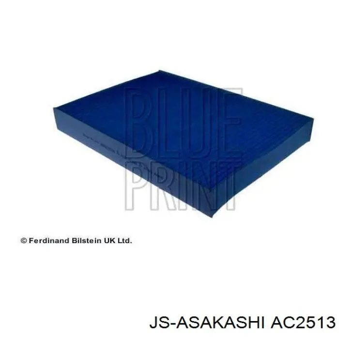 Купить AC2513 JS Asakashi Фильтр салона угольный