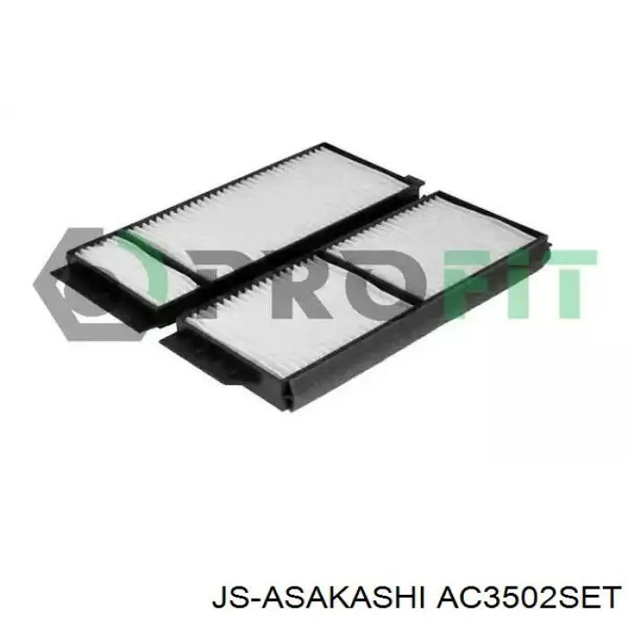 Фильтр воздушный отопителя JS Asakashi AC3502SET цена, от 6.52 USD