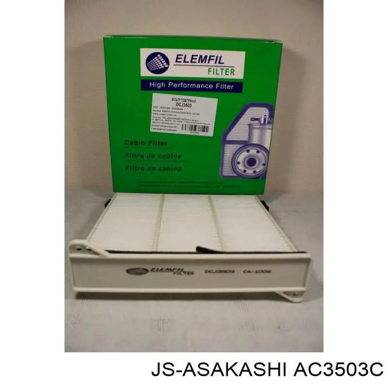 Купить AC3503C JS Asakashi Фильтр салона угольный