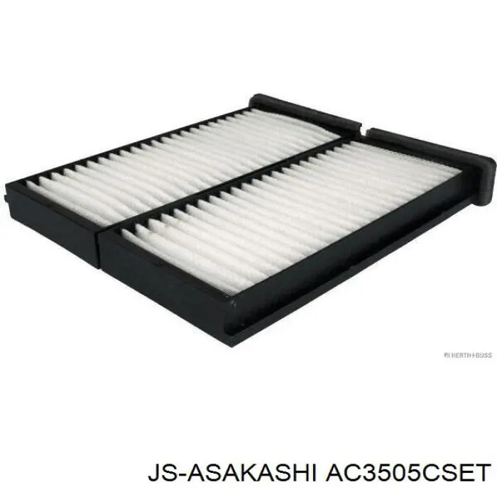 Купить AC3505CSET JS Asakashi Фильтр салона угольный