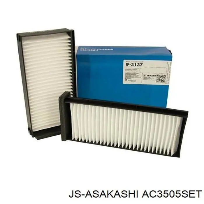 Фильтр воздушный отопителя JS Asakashi AC3505SET цена, от 6.46 USD