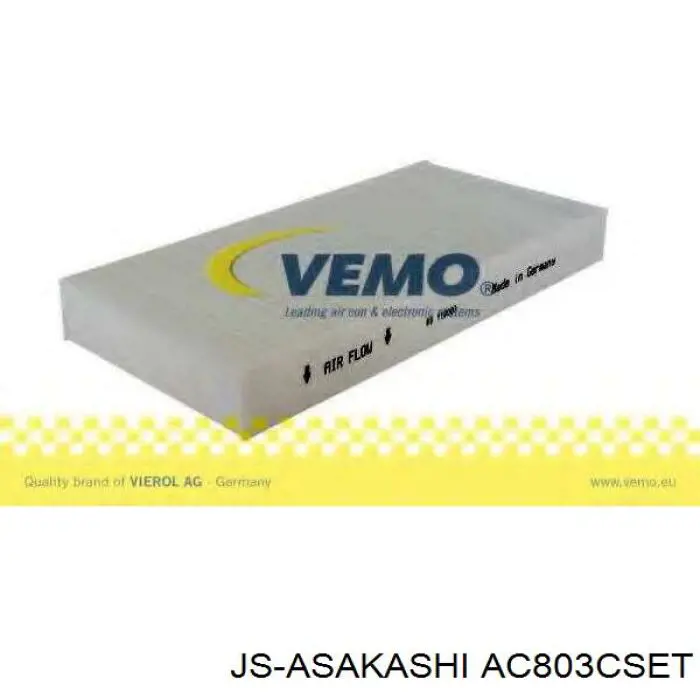 Фильтр салона AC803CSET JS Asakashi