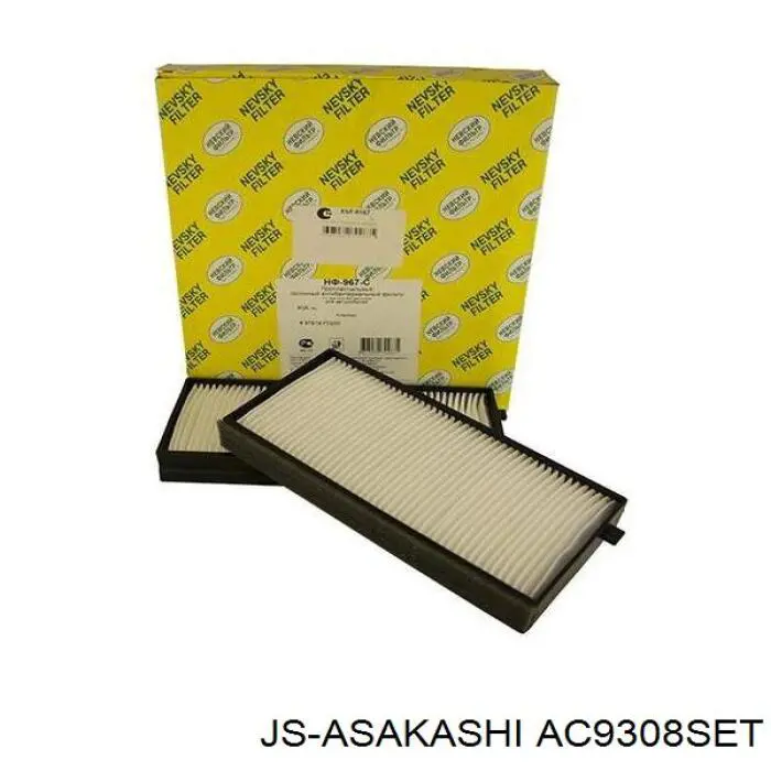 Фильтр воздушный отопителя JS Asakashi AC9308SET цена, от 3.95 USD