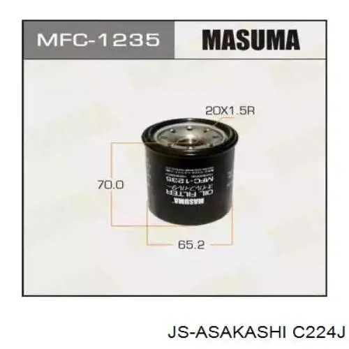 Купить C224J JS Asakashi Фильтр центробежный очистки масла