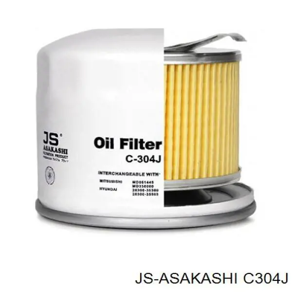 Фильтр очистки масла центробежный JS Asakashi C304J цена, от 5.71 USD