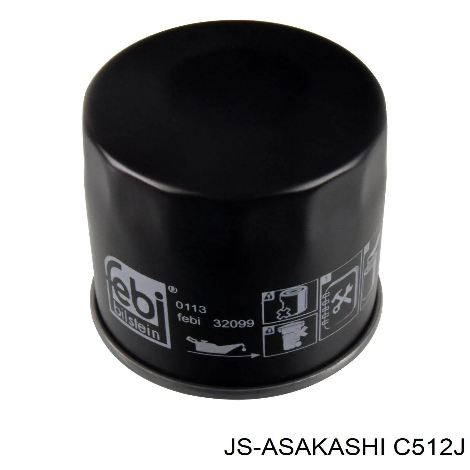 Масляный фильтр C512J JS Asakashi