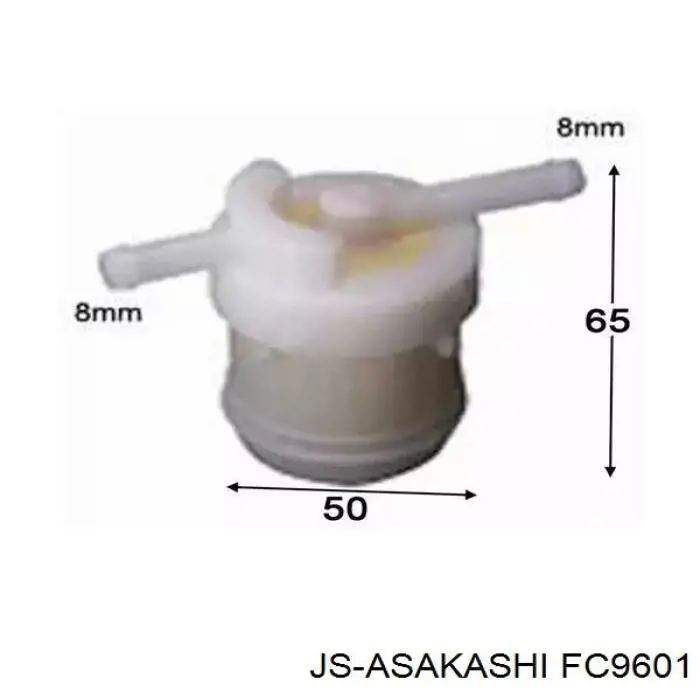 Фильтр тонкой очистки топлива JS Asakashi FC9601 цена, от 4.68 USD
