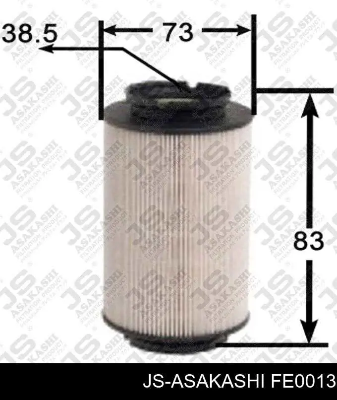 FE0013 JS Asakashi filtro de combustível