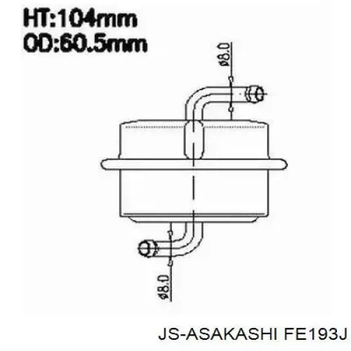 FE193J JS Asakashi Фильтр топлива