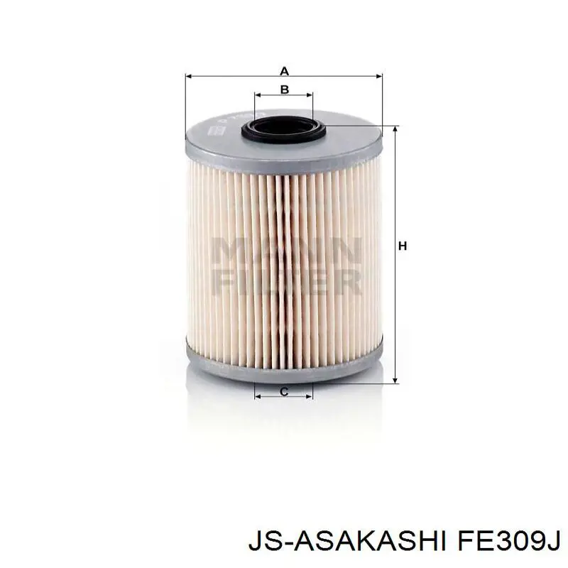 Топливный фильтр FE309J JS Asakashi