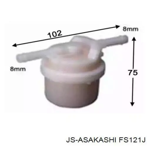 Топливный фильтр FS121J JS Asakashi