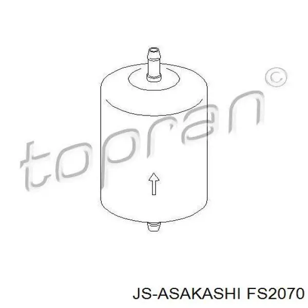 Топливный фильтр FS2070 JS Asakashi
