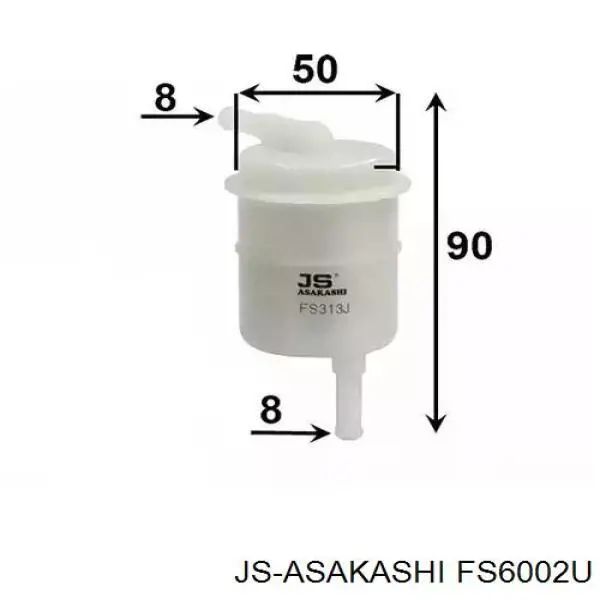 Фильтр топливный JS Asakashi FS6002U